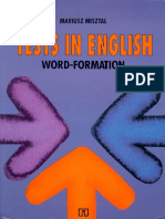 Mariusz Tests in English Word Formation