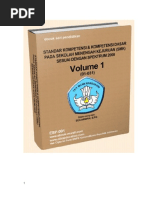 Competency Standard & Basic Competency  Vol 1 (01 to 31) PDF Format