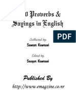 Sameer Kamrani-The 1000 Proverbs & Sayings in English