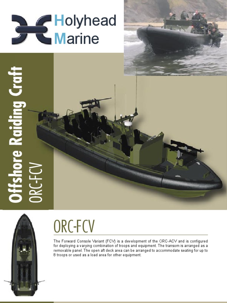 Resultado de imagen para Holyhead Marine 11 m Offshore Raiding Craft (ORC)