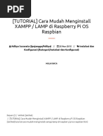 Download TUTORIAL Cara Mudah Menginstall XAMPP _ LAMP di Raspberry Pi OS Raspbian _ Miarana DIYpdf by Dadang Ibnu Setyawan SN314111061 doc pdf