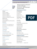 BES-7242W: Specifications: Web Management Feature