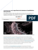 Encuentran Una Superbacteria Inmune Al Antibiótico Más Potente _ Ciencia _ EL PAÍS