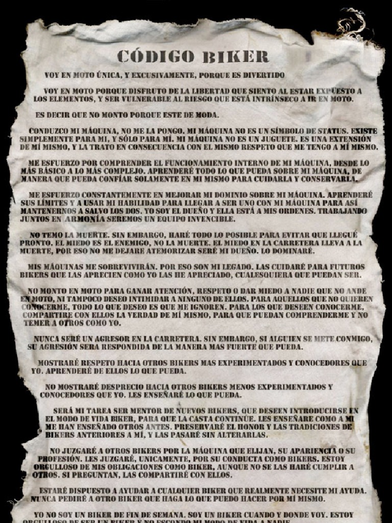 Codigo Biker | PDF