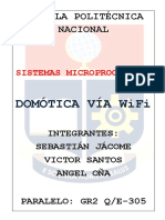 Domotica vía WiFi