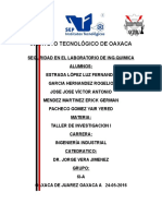 PROTOCOLO DE  INVESTIGACION (seguridad en el laboratorio)