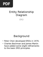 Entity Relationship Diagram