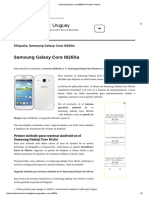 Samsung Galaxy Core I8260a _ Resetear Android