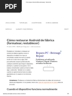 Download Cmo Restaurar Android de Fbrica Formatear  Android Jefe by Juan Arbelo SN314138113 doc pdf