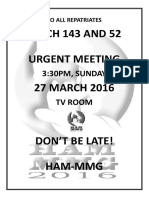 Meeting 27 Mar 2016