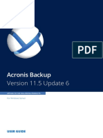 AcronisBackupWS 11.5 Userguide en-EU