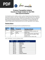 List of 2-Letter Country Codes | PDF | Encodings