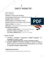 146 Proiect Didactic