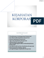 Kejahatan Korporasi