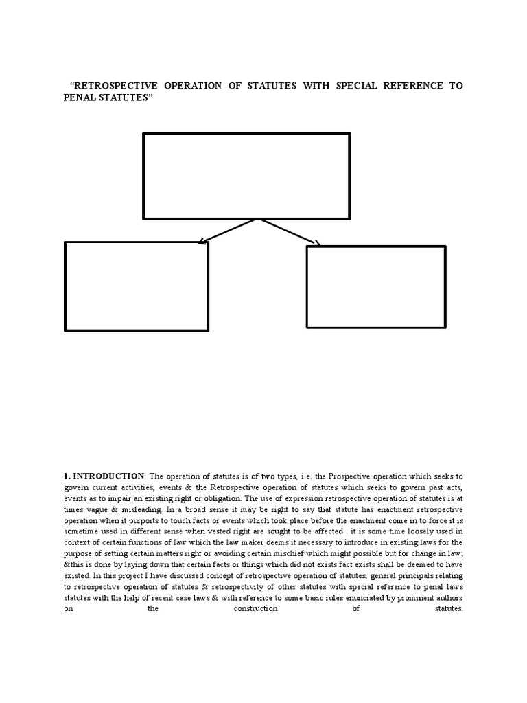 The Retrospective Testimony Rule >> Retrospective Operation Of Statutes With Special Reference To Penal The Retrospective Testimony Rule >> Retrospective Operation Of Statutes With Special Reference To Penal