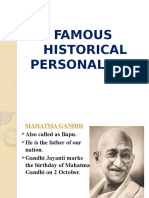 Study PPT - Famous Personalities - (Class - I)