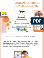 Mandamientos de Atencion Al Cliente