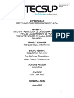 Diseño y Fabricacion de Fajas Transportadoras PDF