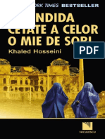 Khaled Hoseini Splendida Cetate a Celor 1000 de Sori