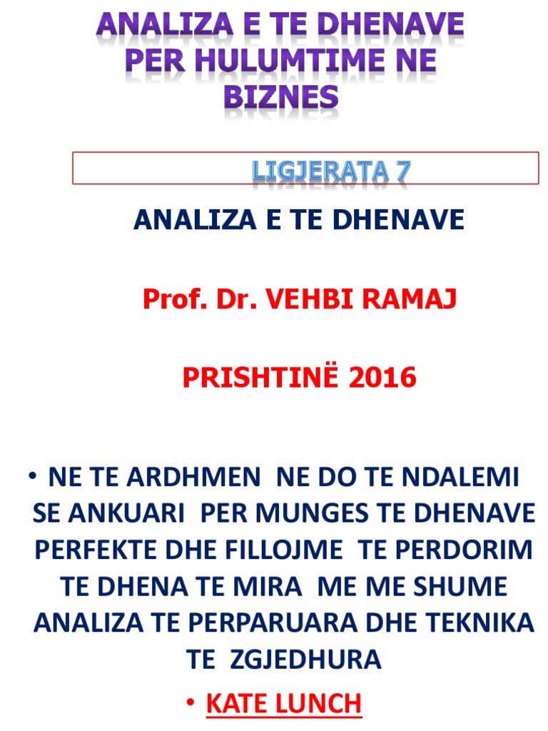 Vehbi Rama Ligj 7 | PDF