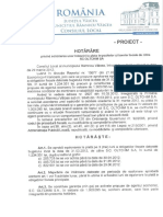 9.proiect de Hot Si Raport Privind Solicitare Inlesniri La Plata Impozitelor Si Taxelor Locale de Catre SC OLTCHIM SA