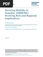 AMISOM:EVOLUTION ROLE