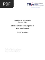 Obstacle Avoidance Algorithm for a Mobile Robot