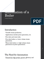 Automation of Boiler Control Systems