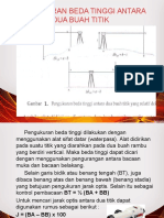 Pengukuran Beda Tinggi Dua Titik Dengan Waterpass