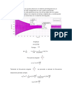 En La Siguiente Grafica Se Puede Observar Un Sistema Amortiguado de Un Péndulo Simple