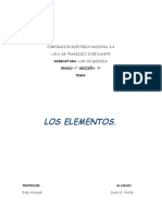 Informe de Los Elementos