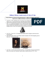 Military History Anniversaries 0601 Thru 061516