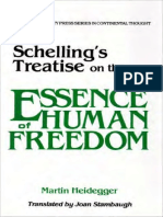 Heidegger, Martin - Schellings Treatise On The Essence of Human Freedom (Ohio, 1985) PDF