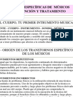 Prevencion de lesiones musicos