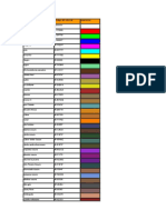 Nombre Del Colores HTML