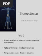Biomecânica - Aula 2