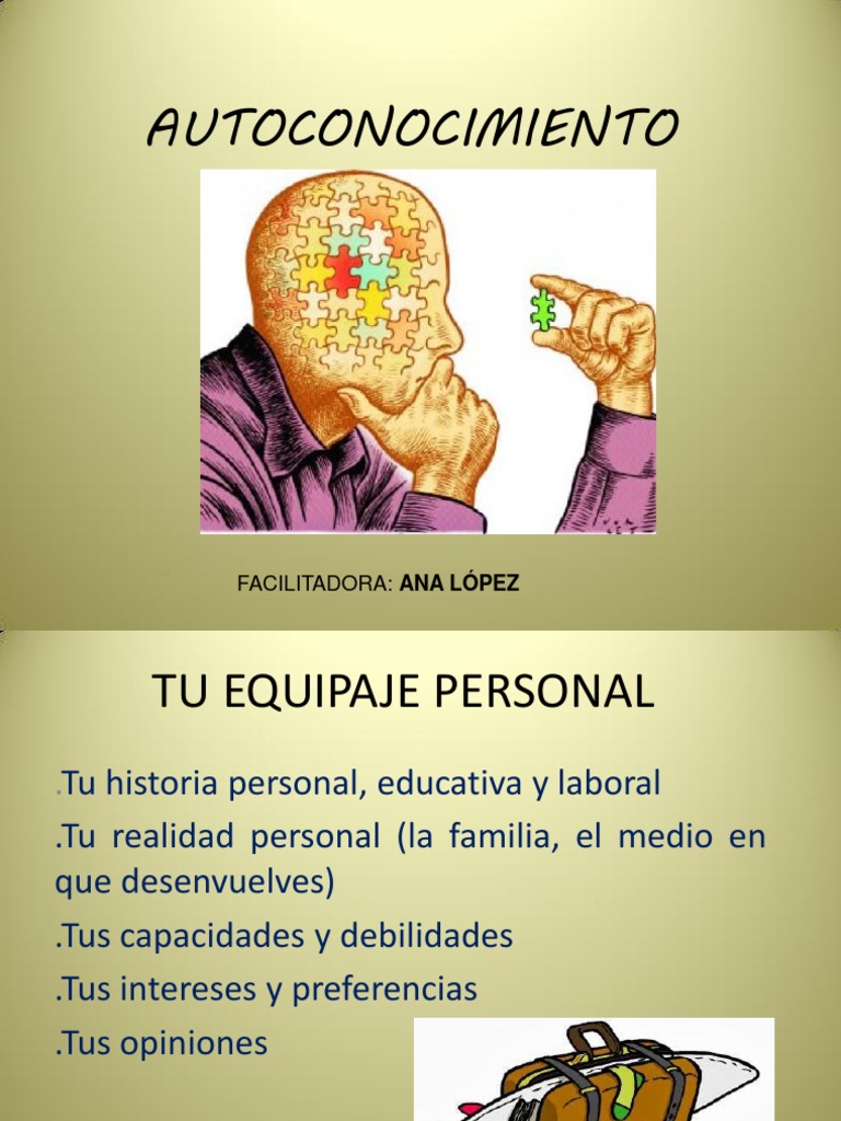 Herramientas de Autoconocimiento | PDF