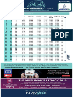 Ramadan Timetable London2