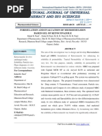 Formulation and Evaluation of Microemulsion Based Gel of Ketoconazole