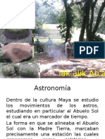 Cultura Maya estudio astronomía Tak'alik Ab'a