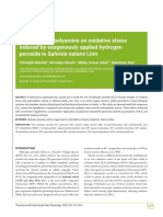 Interaction of Polyamine On Oxidative Stress