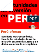 Oportunidades de Inversión en Perú