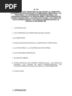 Competencias Territoriales del Estado