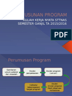 Penyusunan Program Gedangsari2015