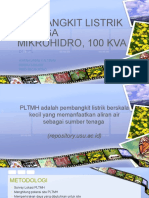 Pembangkit Listrik Tenaga Mikrohidro, 100 Kva