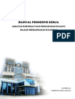 Manual Prosedur Kerja