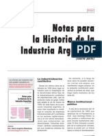 Notas Para La Historia de La Industria Argentina Parte4