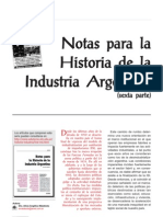 Notas Para La Historia de La Industria Argentina Parte6
