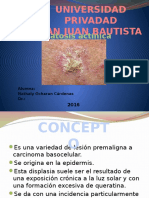 Queratosis actínica FALTA NOMBRE.pptx