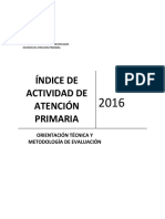 Orientaciones Técnico-Administrativa IAAPS 2016